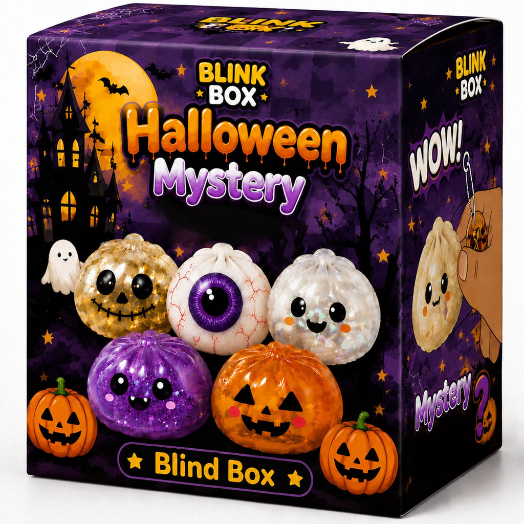🎃 Halloween Dumpling Squeeze Squishy Toy（Non-Blind Box）