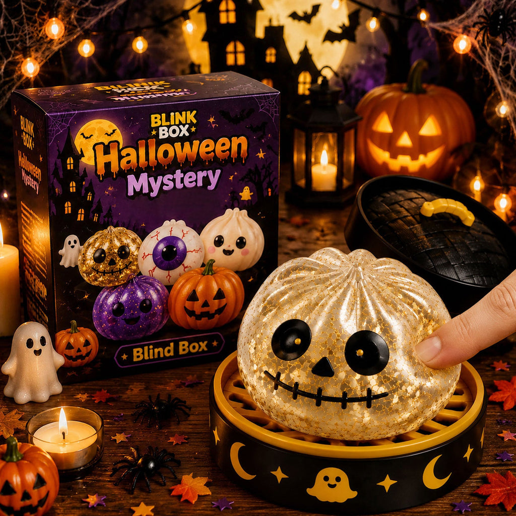 🎃 Halloween Dumpling Squeeze Squishy Toy（Non-Blind Box）