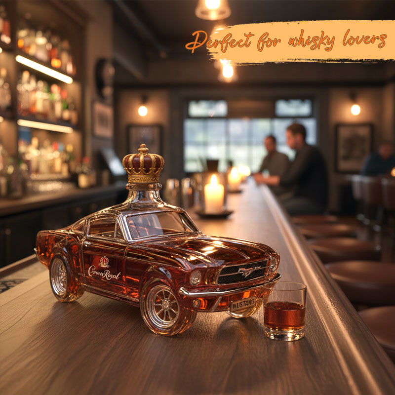Bronco Whiskyflasche